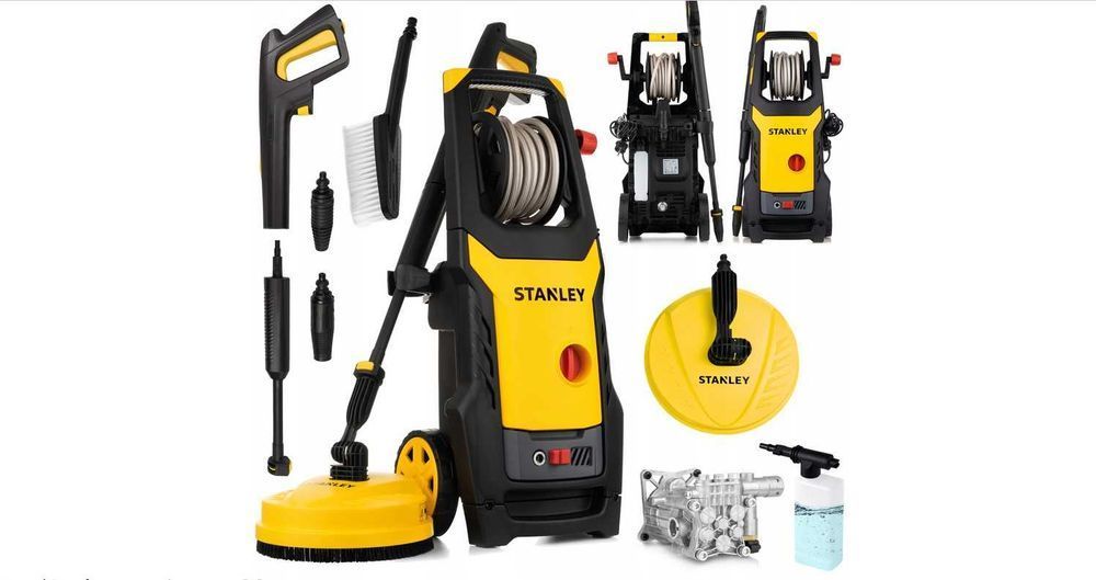 Amerykańska MOCNA MYJKA Ciśnieniowa STANLEY 125/190BAR TURBO Nowa