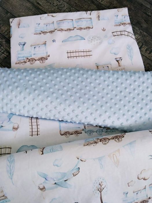 Nowy zestaw minky do gondoli kołyski