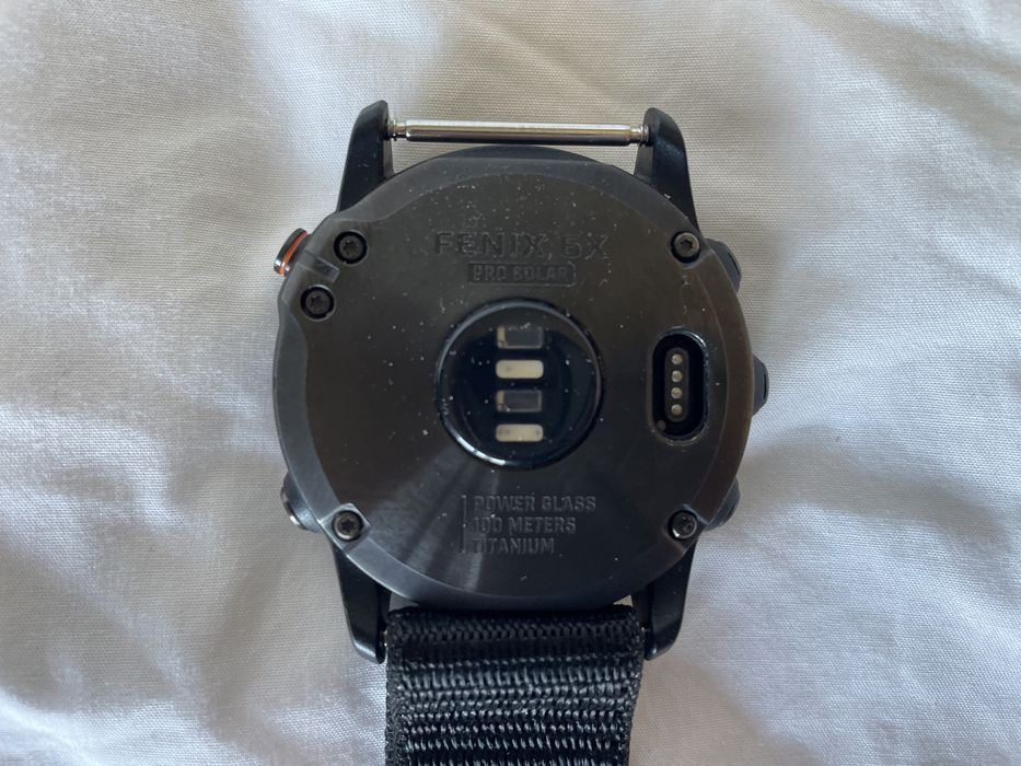 Garmin Fenix 6x pro solar + garmin POD