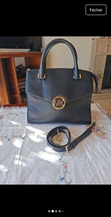 Mala em couro Michael Kors