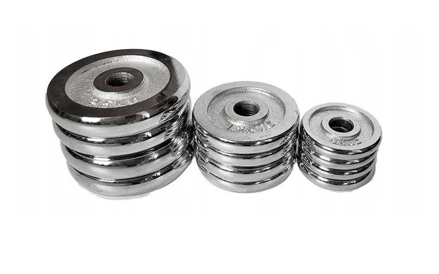 Hantle chromowane 2x10kg regulowane WALIZKA KAT