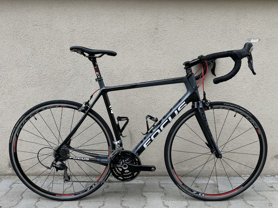Rower szosa kolarzówka Carbon  Focus Cayo UCI Shimano 105 Fulcrum Cex 7.0 Sqlab 611