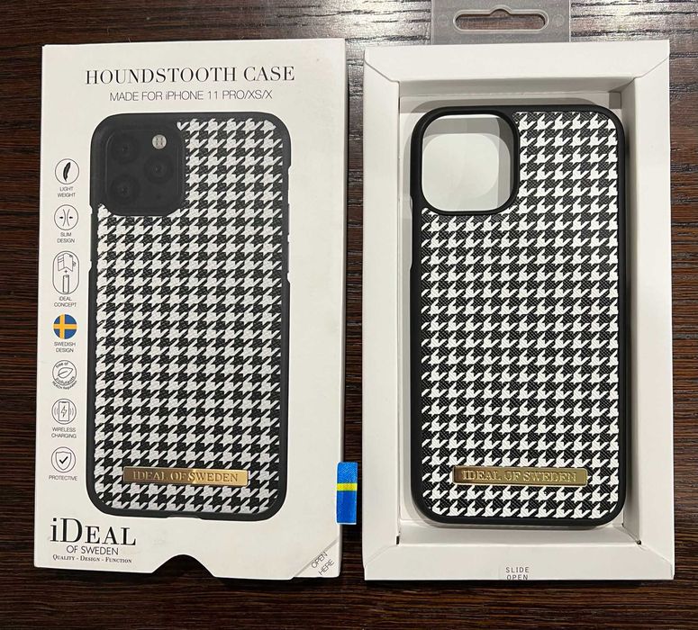 Etui iPhone 11 Pro - iDeal of Sweden model: Houndstooth case