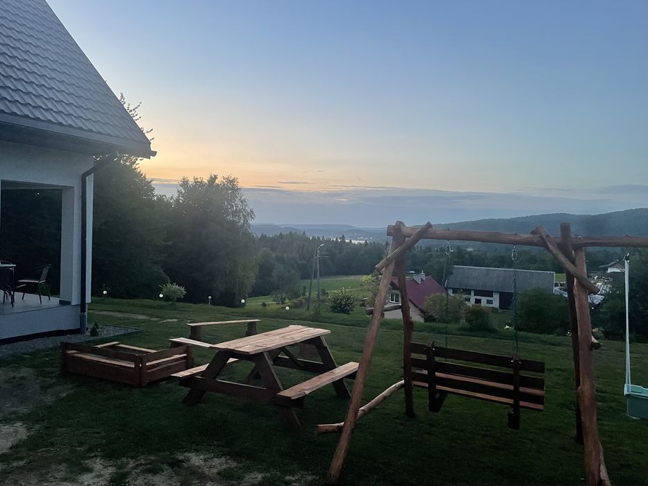 Domek Werlas Bieszczady nad jeziorem Solińskim