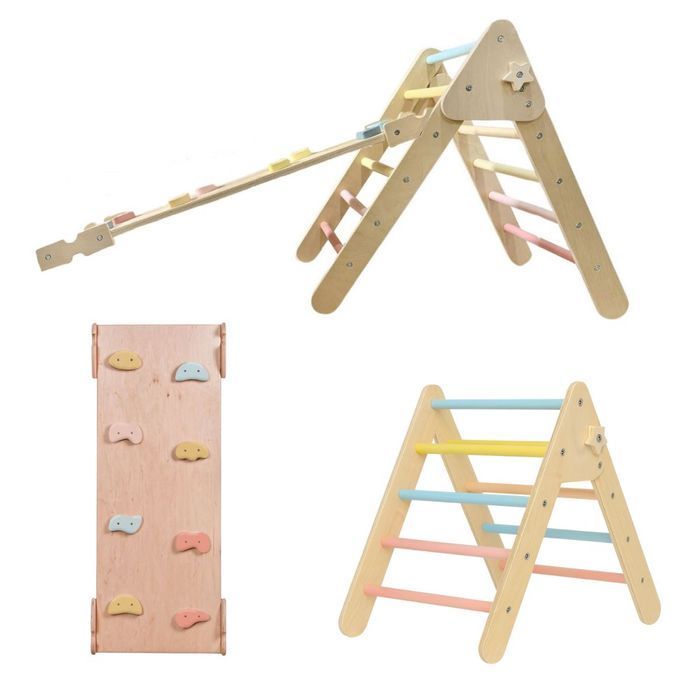 domowy plac zabaw Lama - pastelowy