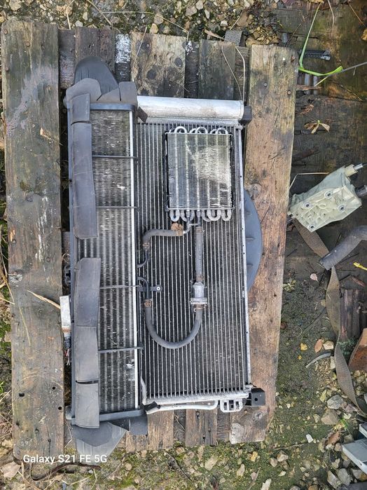 Chłodnice mercedes c klasa w203 1.8 komplet