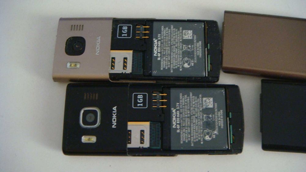 Кнопочные телефоны Nokia 6500 Classic - 2 шт.