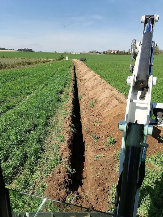 Wynajem  minikoparki