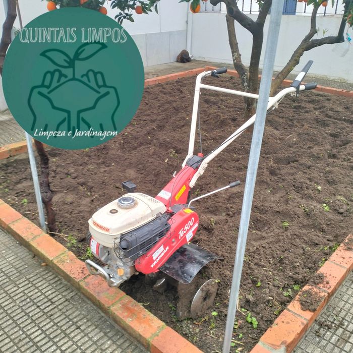 Prestação de serviços de jardinagem e de limpeza