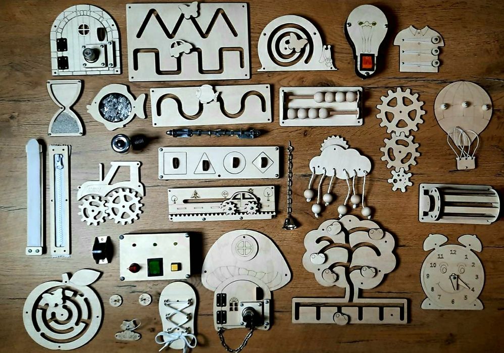 Tablica manipulacyjna.  Elementy do tablicy manipulacyjnej