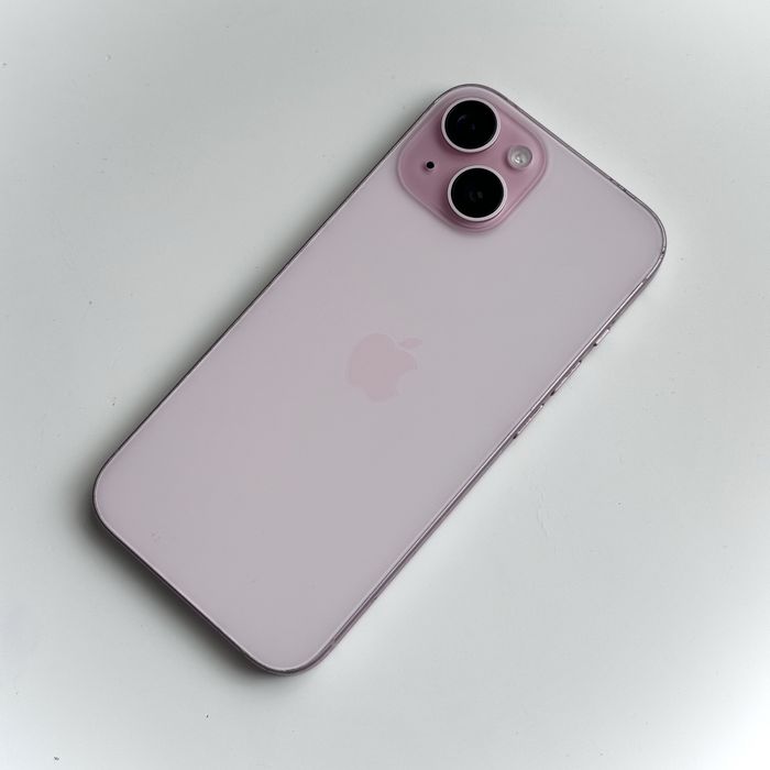 IPhone 15 128gb Różowy - BATERIA 100%! - W PEŁNI SPRAWNY