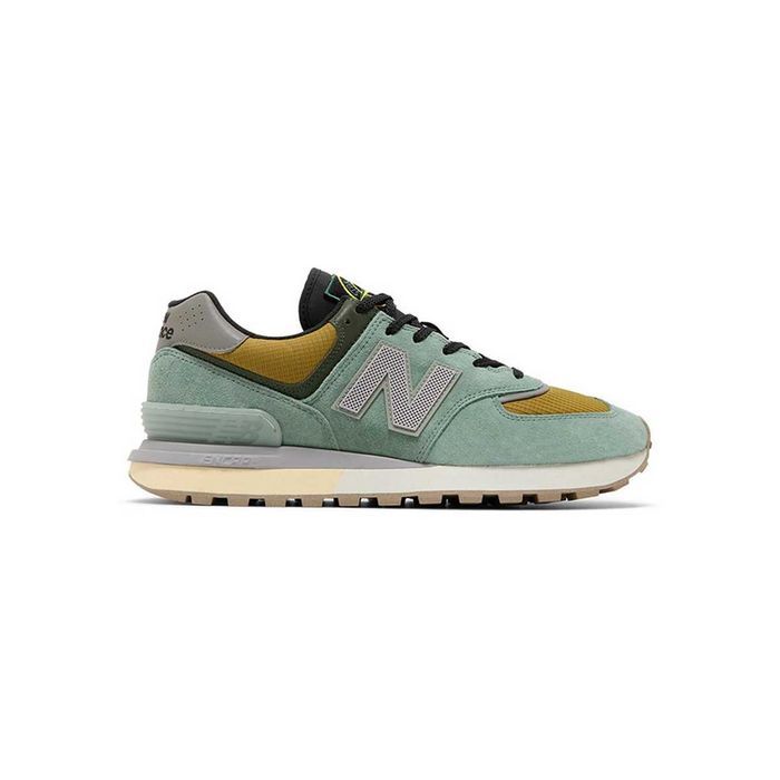Кросівки Stone Island x New Balance 574 Legacy Light Green