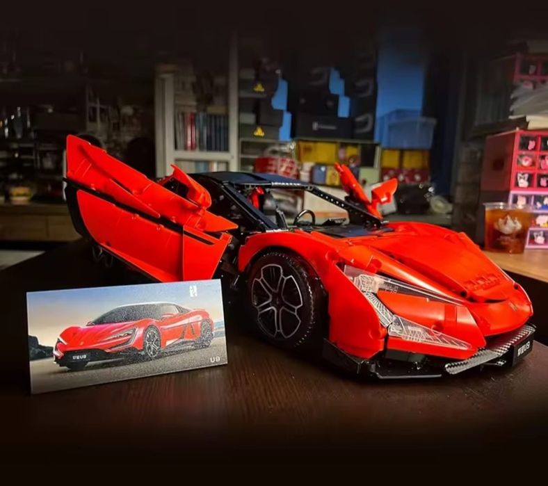Klocki Cada YANGWANG U9 BYD 1:8 zdalnie sterowany 3671 el.