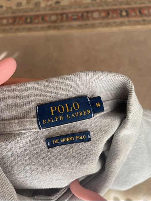 Polo Cinzento Ralph Lauren