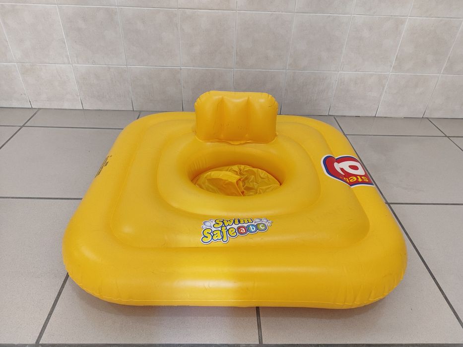 Bóia cadeira grande para bebé + boias de braço