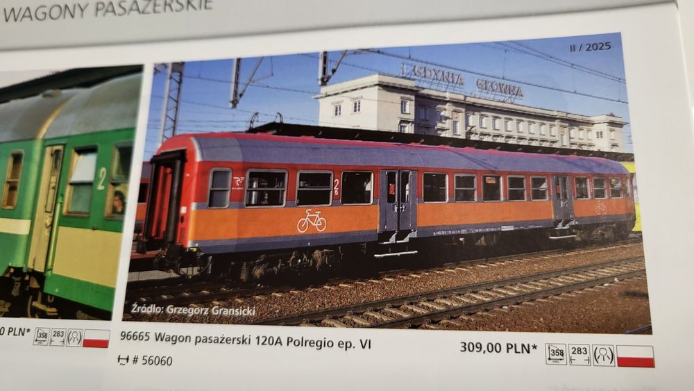 PIKO katalog nowości modelarskich H0 na 2025 r.  j.polski  56 str NOWY