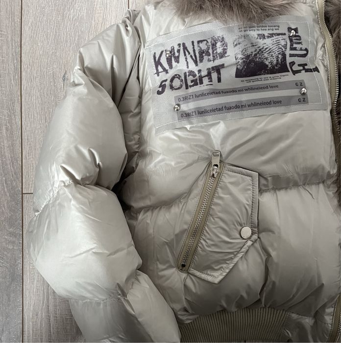 аляска куртка курточка дута пуховик MA1 з мехом зимова