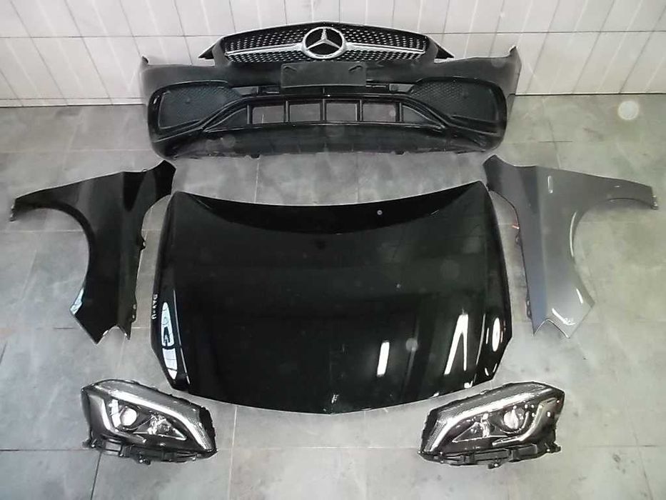 MERCEDES A KLASA W176 капот  мерседе а А в176 амг запчасть деталь