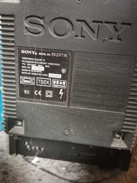Телевізор sony trinitron kv-21ft1k
