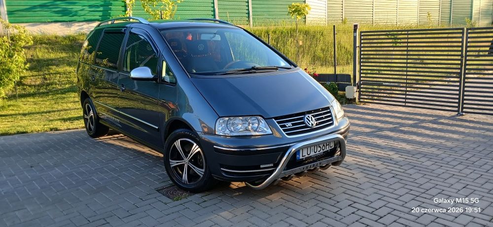 VW sharan 2.8 + lpg 4motion.