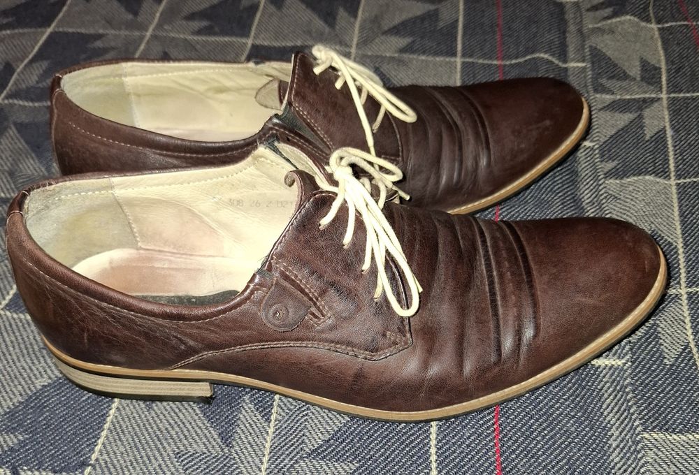 Мужские туфли натуральная кожа