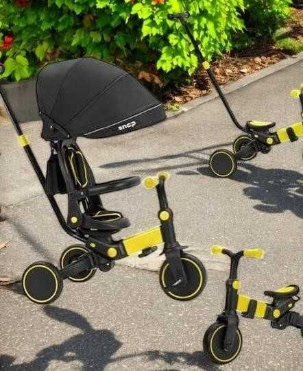 Велосипед коляска велобег 3 в 1 для дитини велобіг беговел дитячий