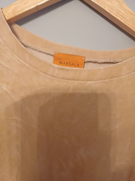 Dres welurowy xs s m