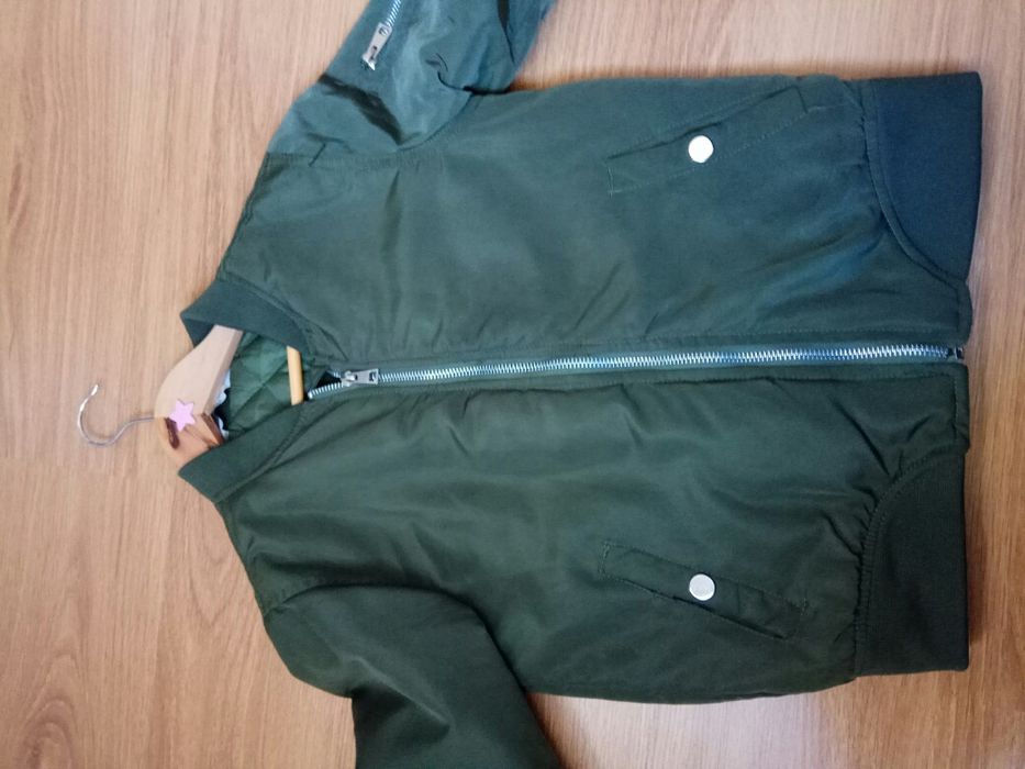 Tiffosi Green Bomber Jacket (Size 9/10 Years)