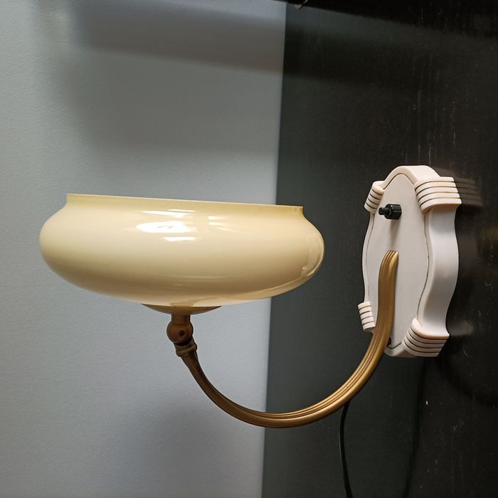 Stara lampka - art deco, PRL, vintage, retro, loft, secesja , kinkiet