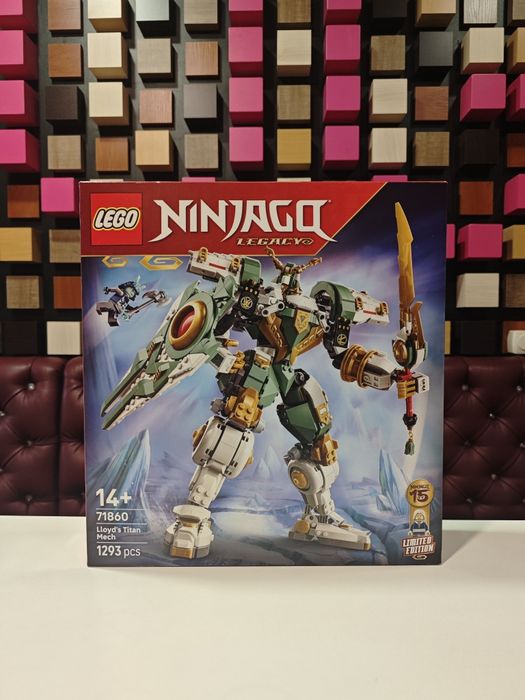 LEGO 71860 NINJAGO  Робот-титан Ллойда до 15-річчя. Limited edition 15