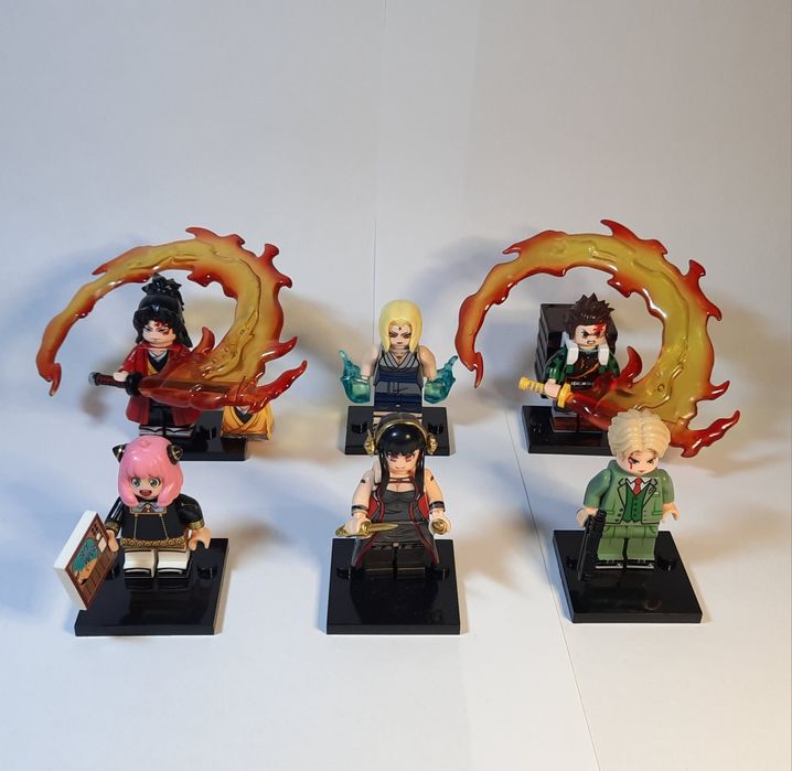 Минифигурки по Аниме | аналог LEGO | кастомные персонажи