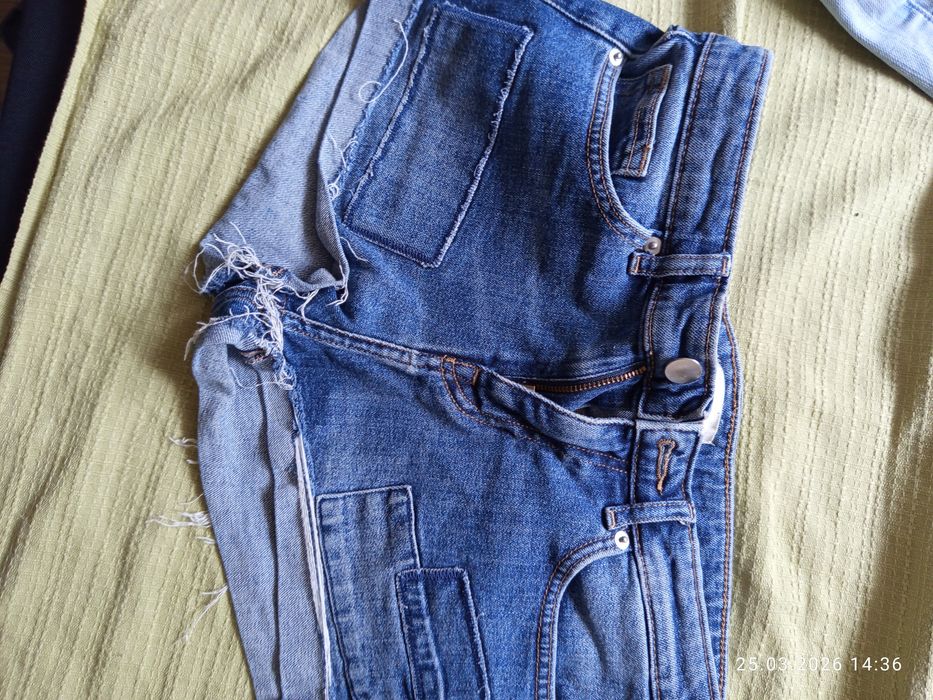 Szorty damskie jeansowe jak nowe h&m