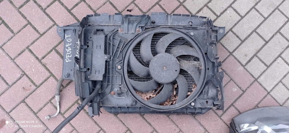 Peugeot 206 plus + pas przedni chłodnice wentylator Części Inne Różne