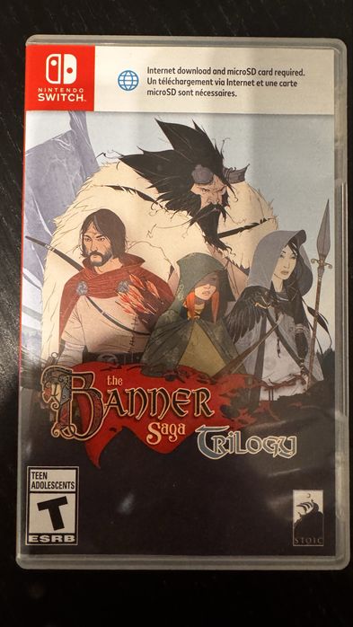 The banner saga trilogy - Rzadka Gra 3 w 1 na Switch PL napisy