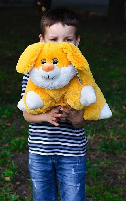 Велика іграшка подушка корова єнот панда кіт собака ведмедик лев заєць