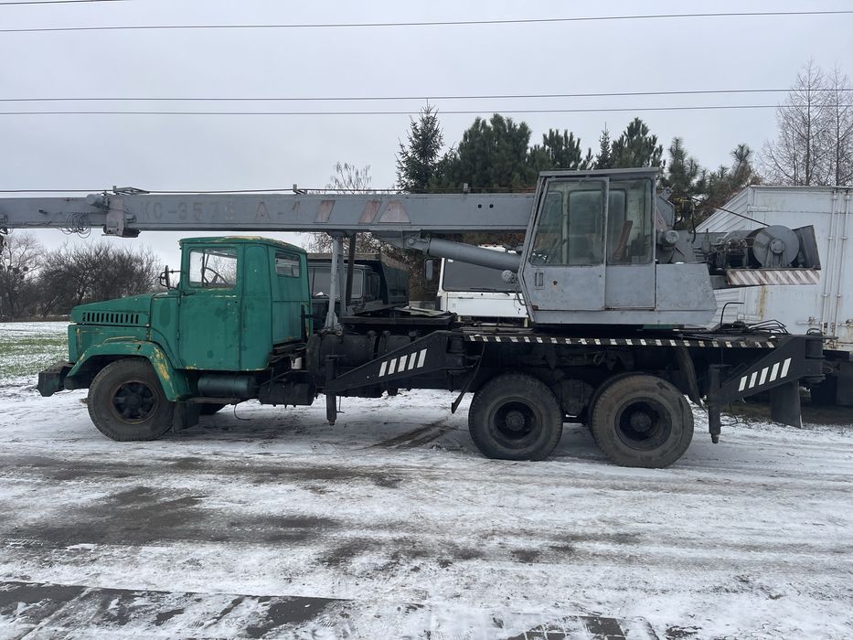 Автокран Краз на Запчастини . Двигун Краз