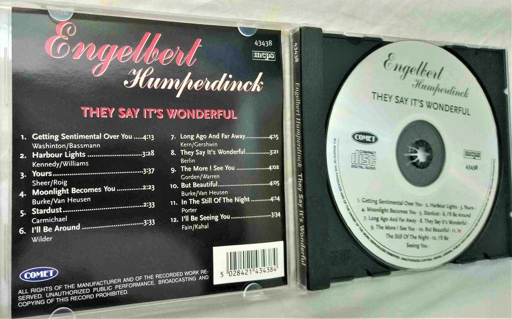 CD Engelbert Humperdinck - they say it's wonderful