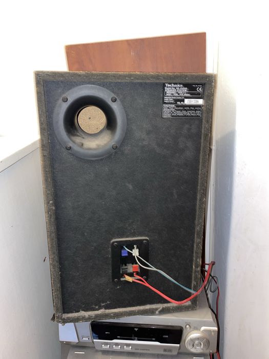 Colunas Technics – Super Woofer – Som Potente