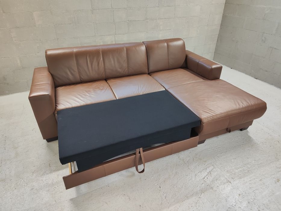 Диван шкіряний, розкладний.Диван кожаный. Уголок.