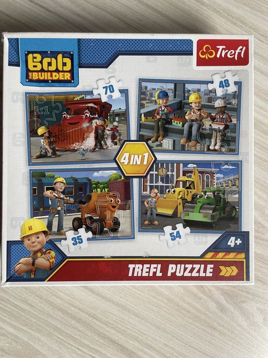 Puzzle Bob Budowniczy kompletne