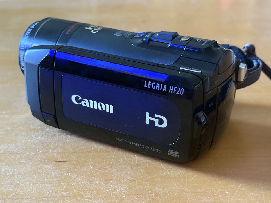 Canon LEGRIA HF20 Full HD + torba i oryginalne filtry Canon
