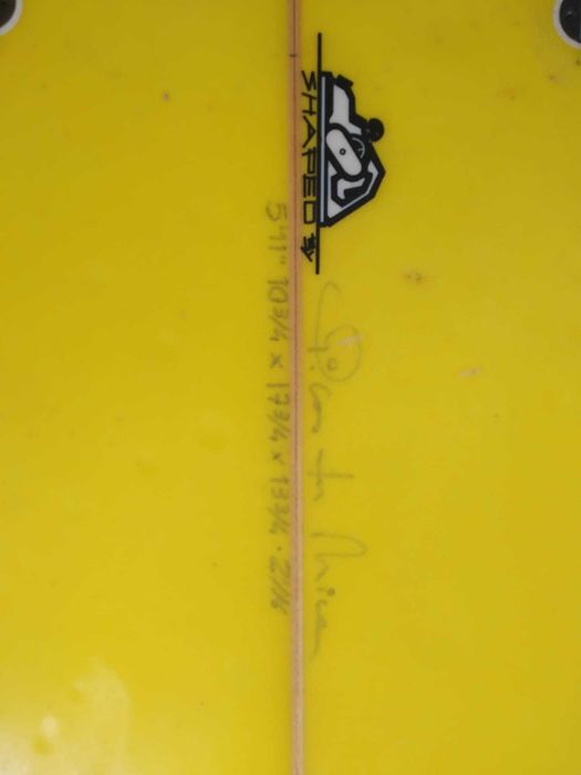 Prancha Surf Semente, Shape pelo Picos para o Mica - colecionadores