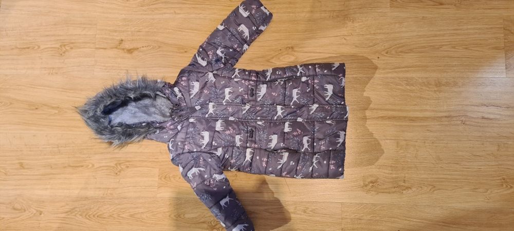 Kurtka zimowa dziewczęca