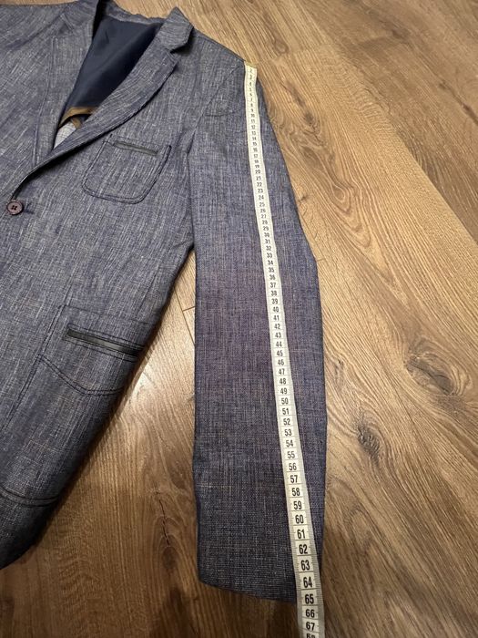 Льняний чоловічий піджак