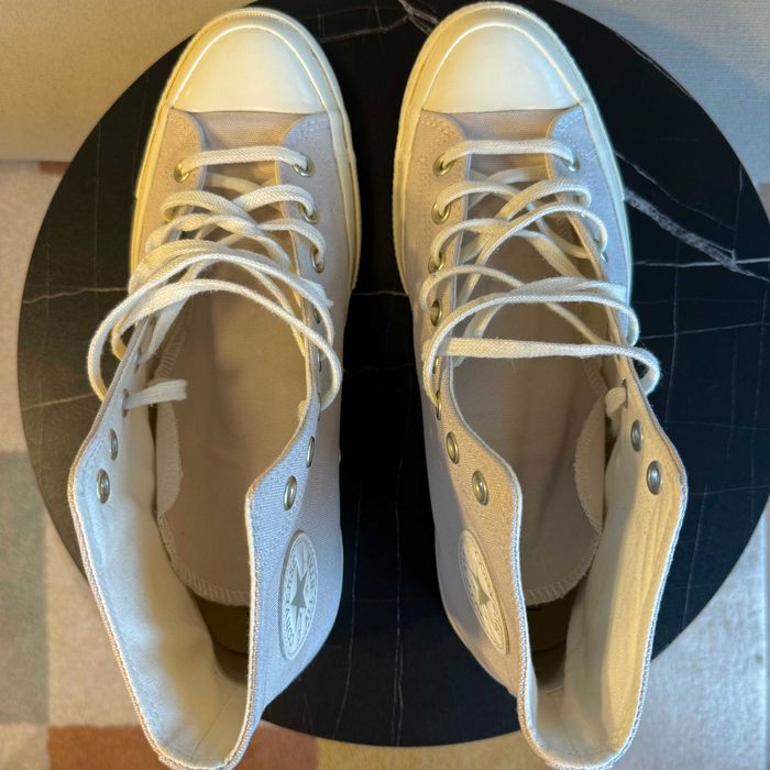 CONVERSE Beige Chuck 70 Festival Florals Sneakers [45]