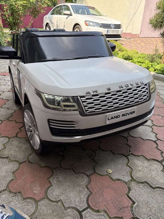 Електромобіль дитячий Джип Land Rover до 50 кг