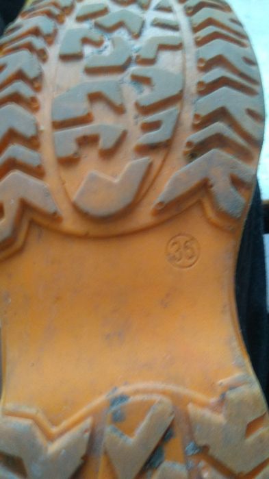 Buty skóra dziecięce 36 kozaki traper Zimowey