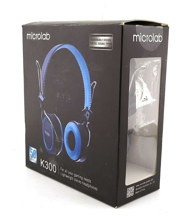 Навушники з мікрофоном наушники Microlab K300
