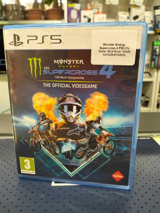 Monster Energy Supercross 4 PlayStation 5 Sklep Ostróda