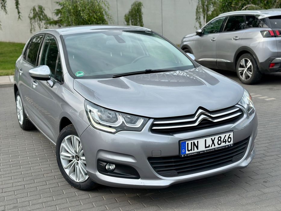 Citroën C4 1.2 131 KM Benzyna Alu NAVI LED Sprowadzony z Niemiec Opłacony 91 Tyś!